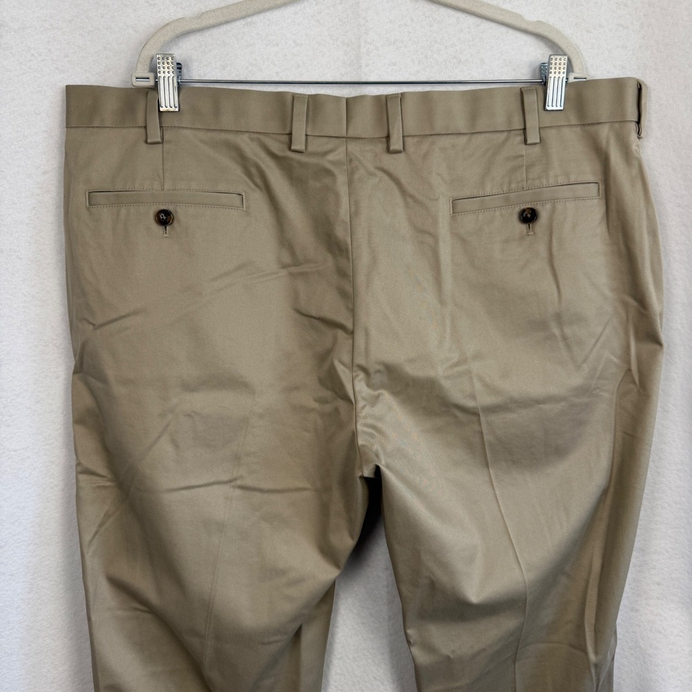 Brooks Brothers Pants Lightweight Advantage Chino Khaki Mens 42x32 Regular Fit - Picture 5 of 11